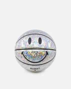 Smiley Hologram Basketball - Futuristic and Eye-catching Holographic Design