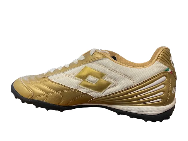 Men's soccer shoe stadium azz.quattro LTH TF K0304 gold/white