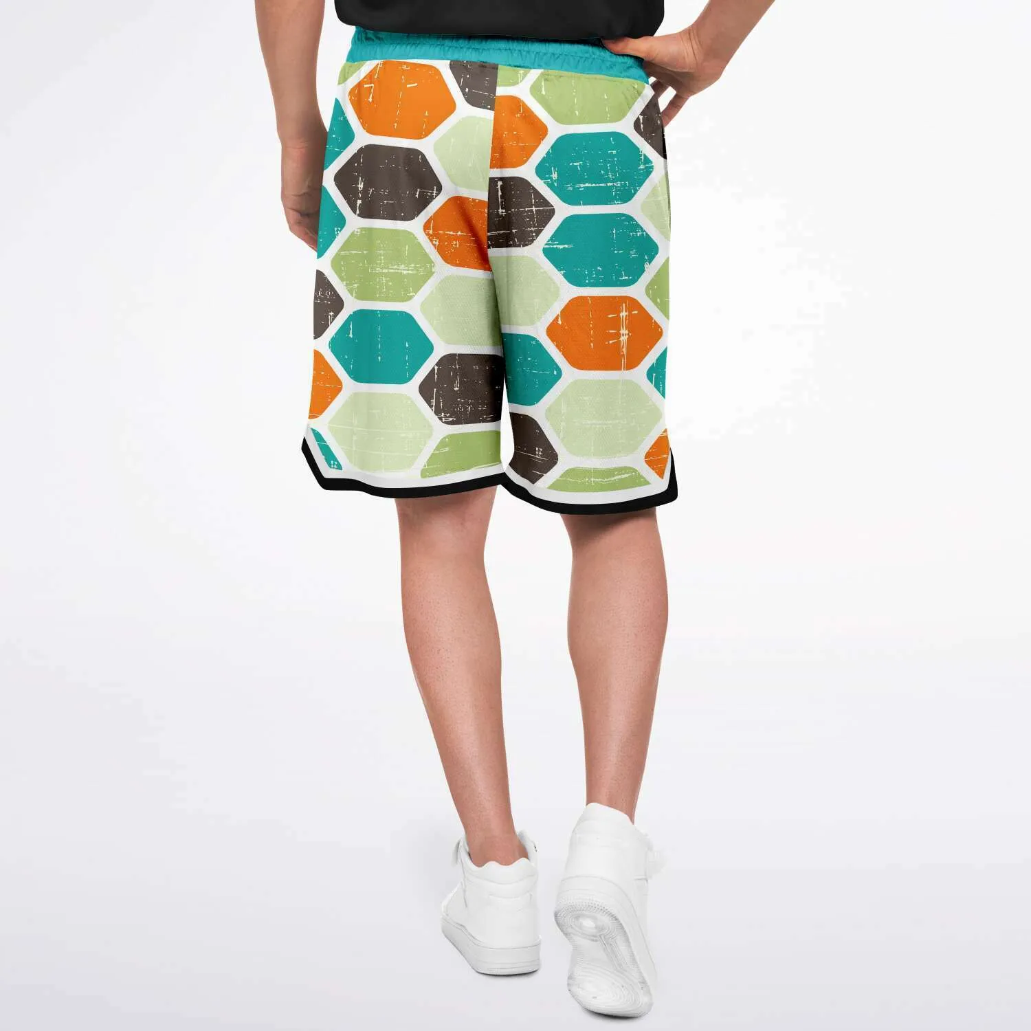 My Geo Life Unisex Basketball Shorts