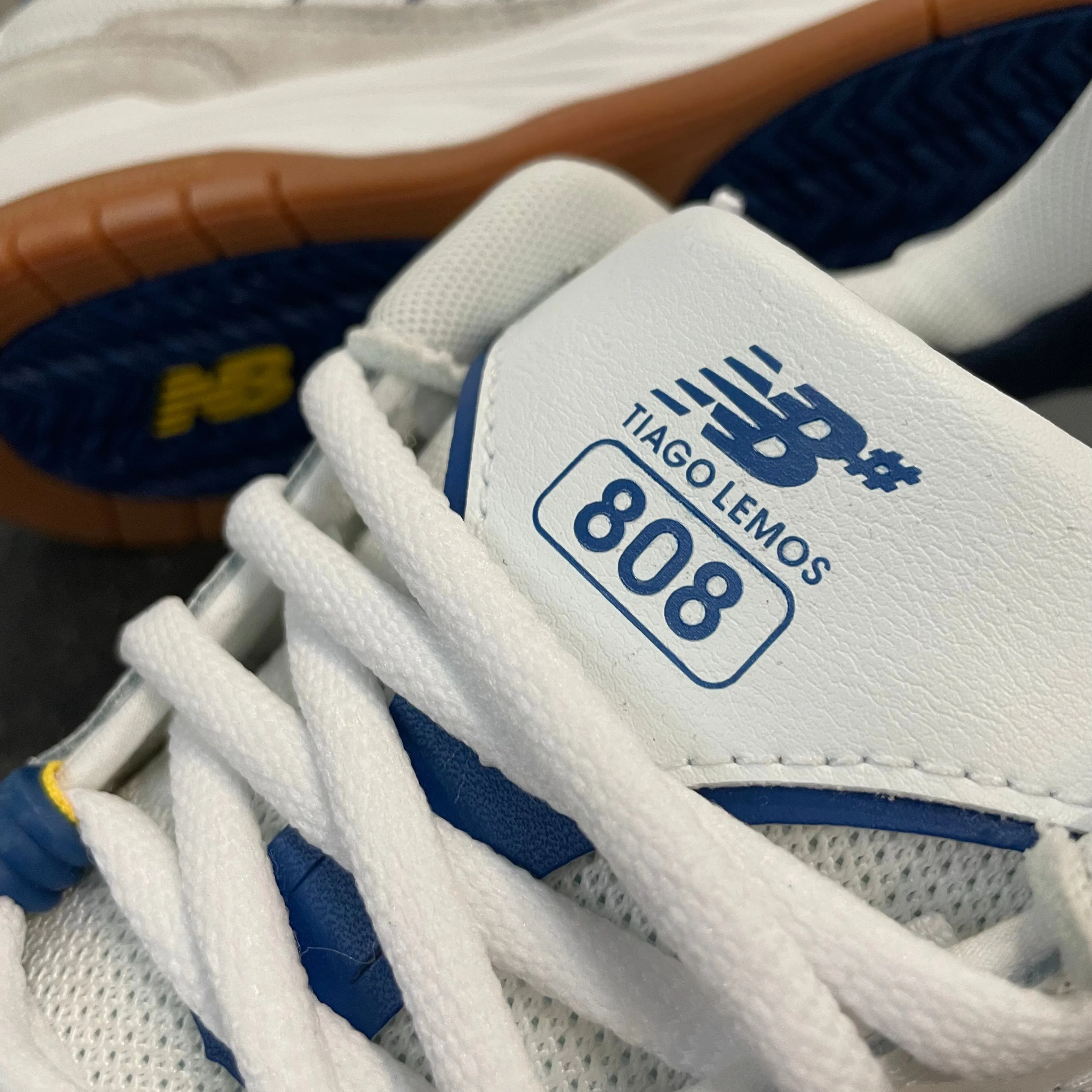 New Balance Numeric Tiago Lemos 808 White/Blue SALE