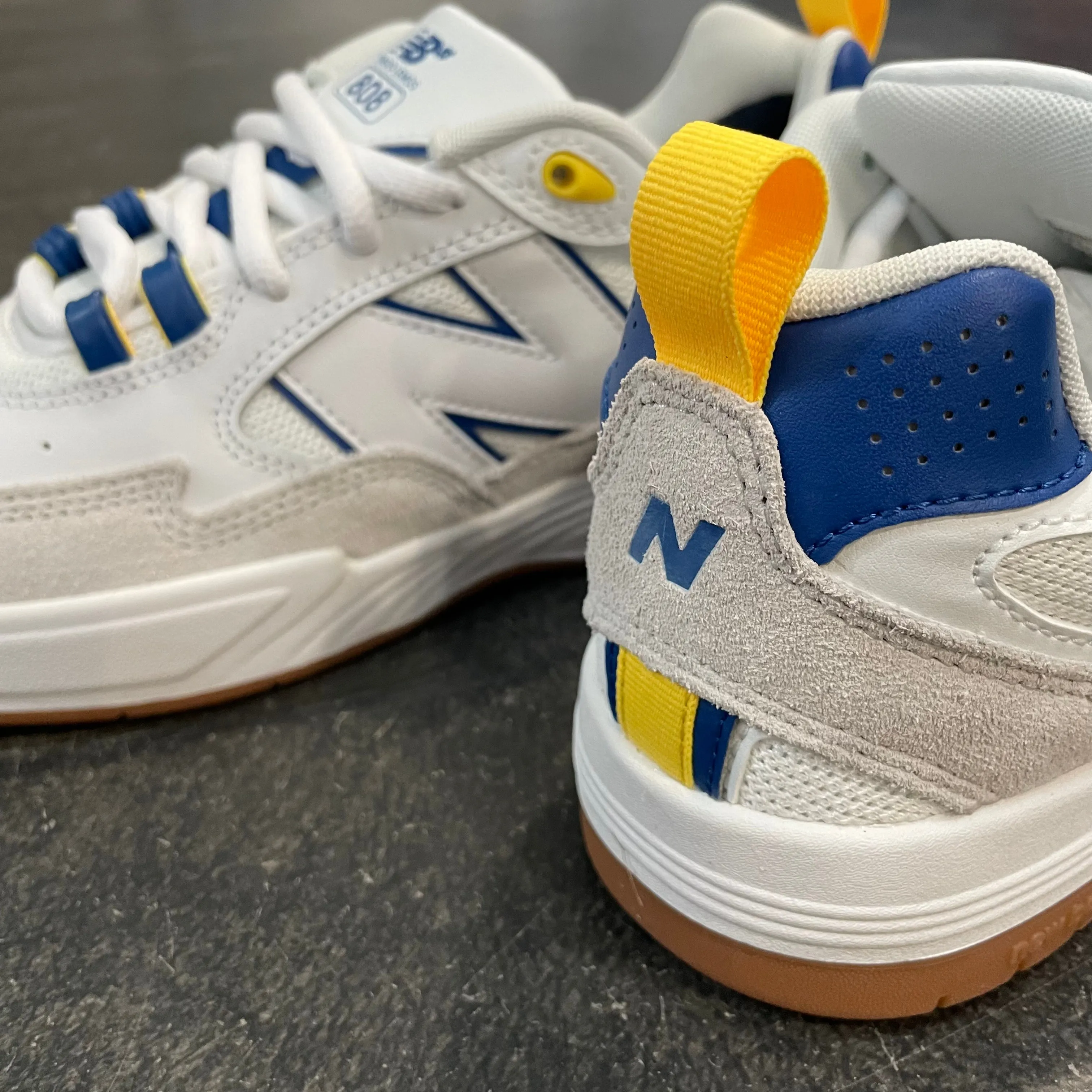 New Balance Numeric Tiago Lemos 808 White/Blue SALE