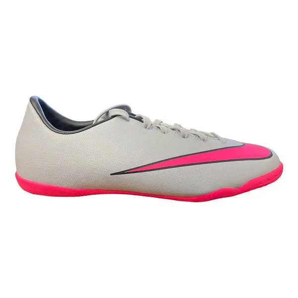 Nike junior indoor soccer shoe Mercurial IC 651639 060 grey