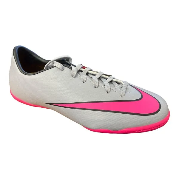 Nike junior indoor soccer shoe Mercurial IC 651639 060 grey