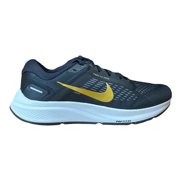 Nike women's running shoe Air Zoom Structure 24 DA8570 003 black-gold