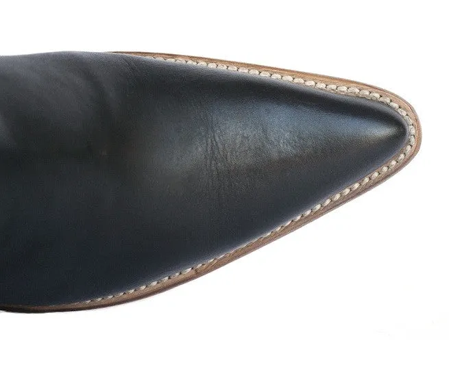 No.1001 FREEWAY chelsea boot - black leather - MEN