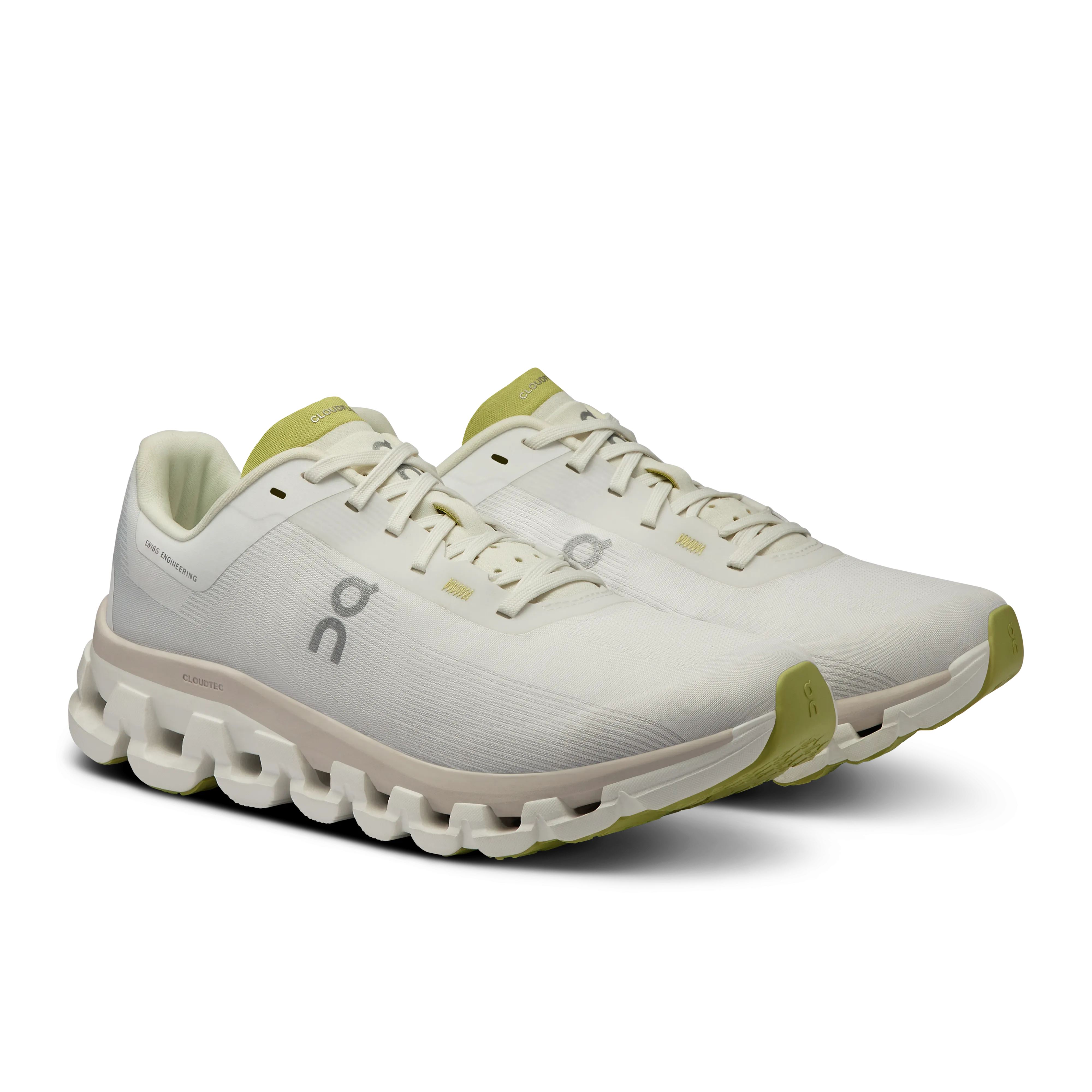 On Running Women's Cloudflow 4 Shoes - White / Sand