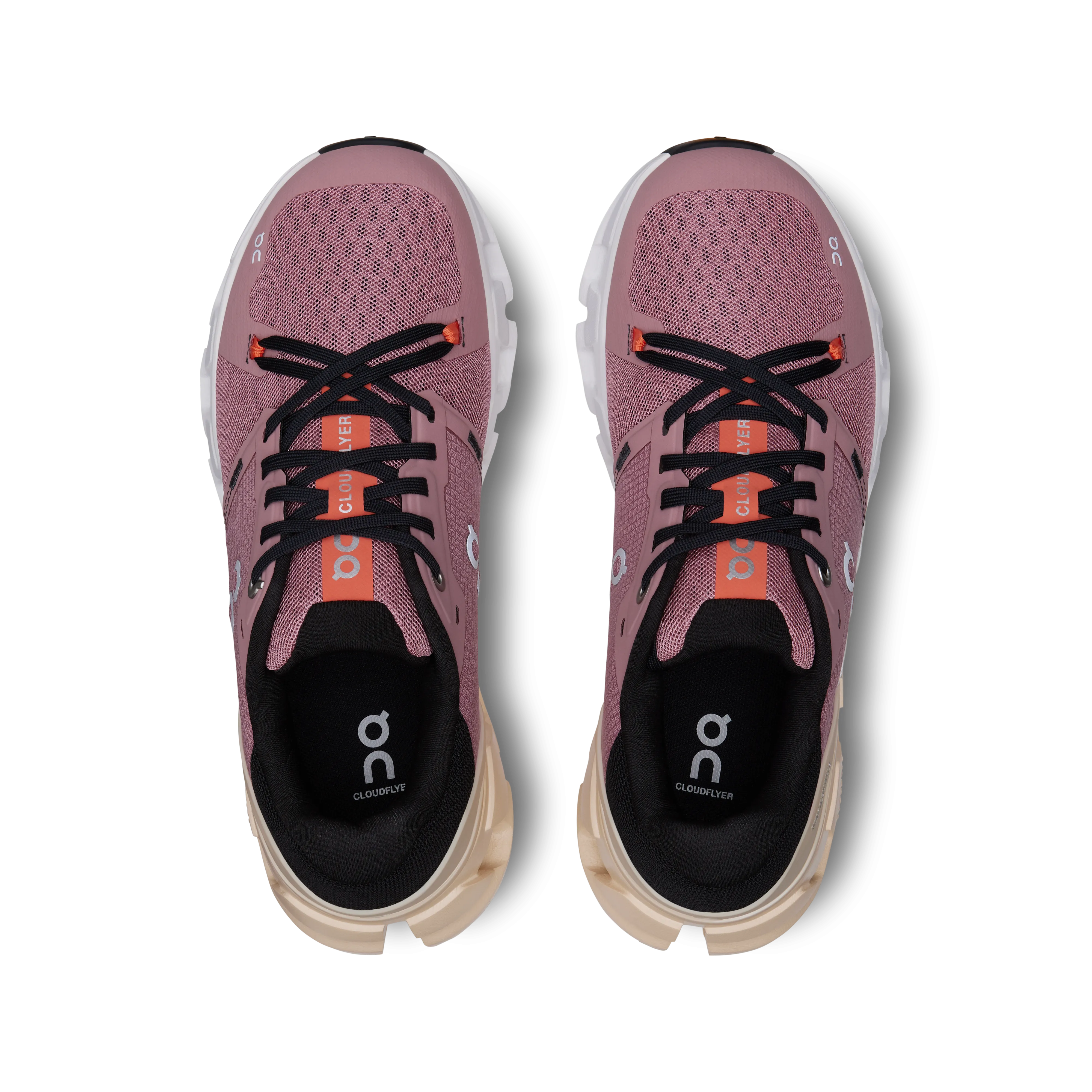 On Running Women's Cloudflyer 4 Shoes - Dustrose / Sand