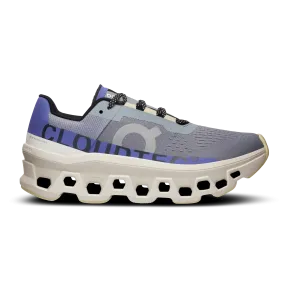 On Running Women's Cloudmonster Shoes - Mist / Blueberry