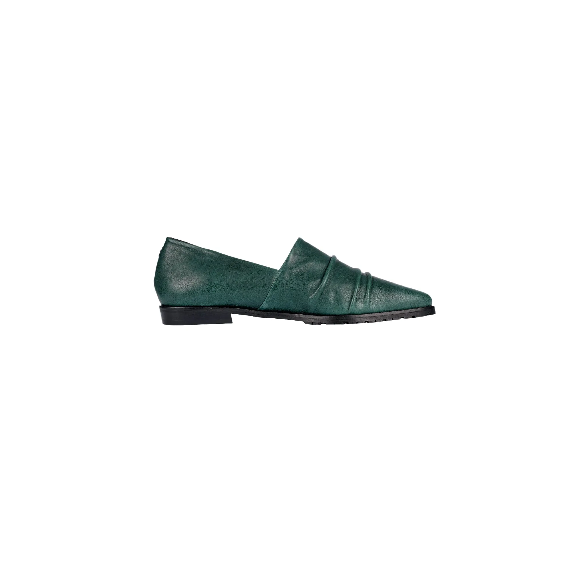 Pointed Loafer Old Iron Teal