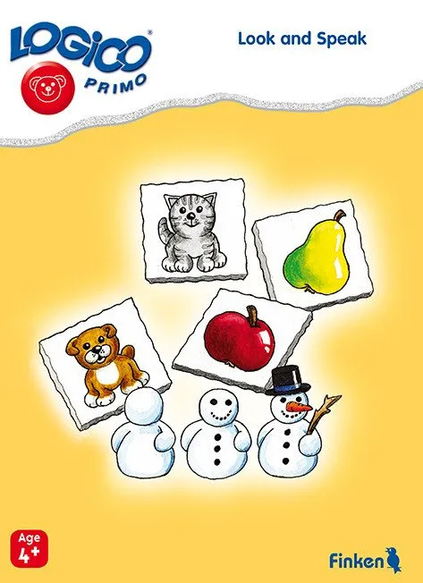 Primo Board Cards Look & Speak Educational Learning Cards Ages 4 