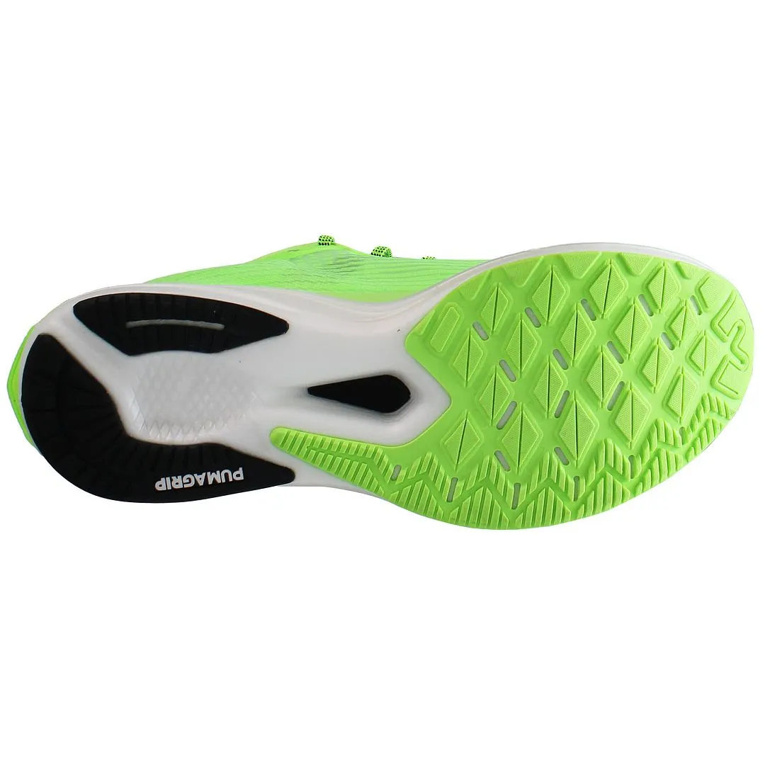 Puma Deviate Nitro Green Mens Running Trainers