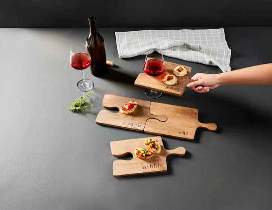 Puzzle Tapas Board Set