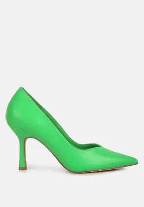 Rarity Point Toe Stiletto Heeled Pumps