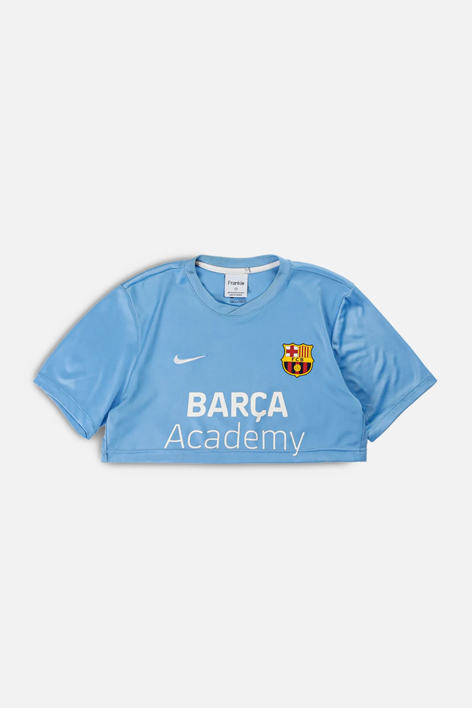 Rework Crop Barcelona Soccer Jersey - XS