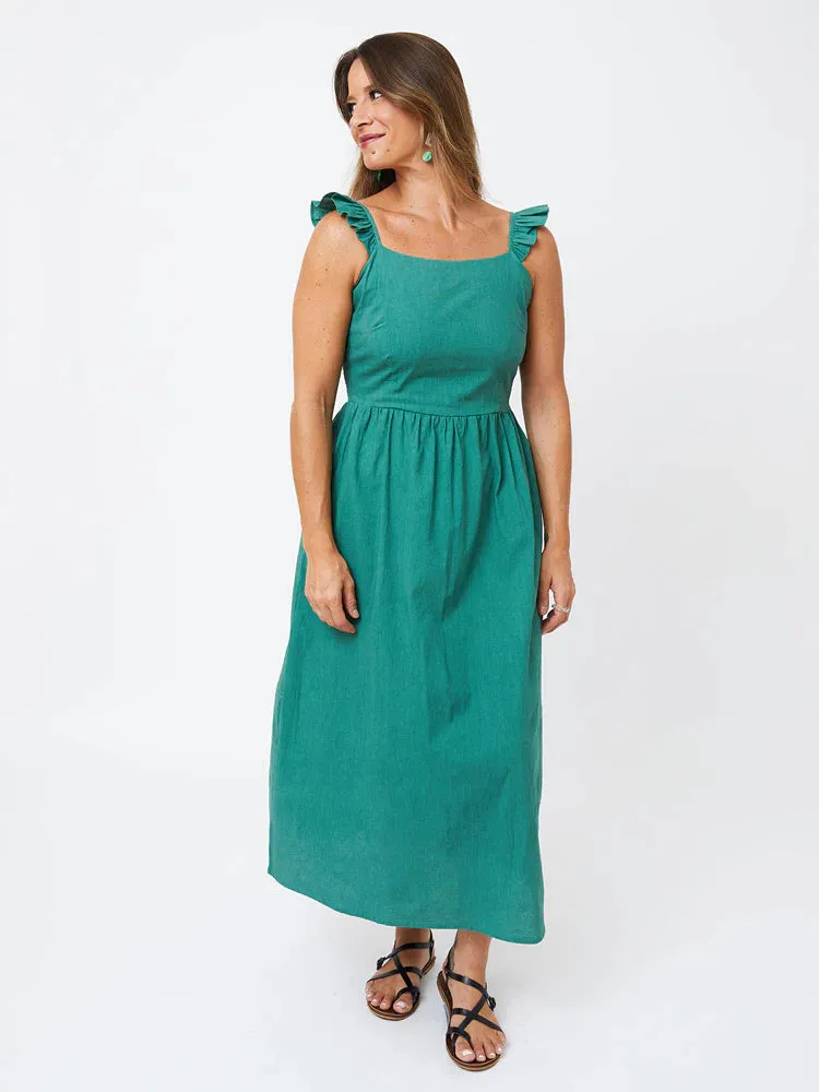 Ruffle Maxi Dress