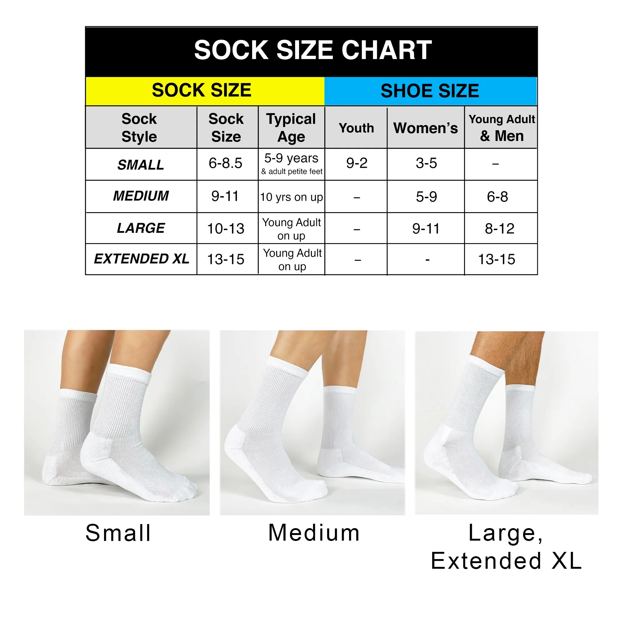 SHIT Volleyball Club White Crew Socks