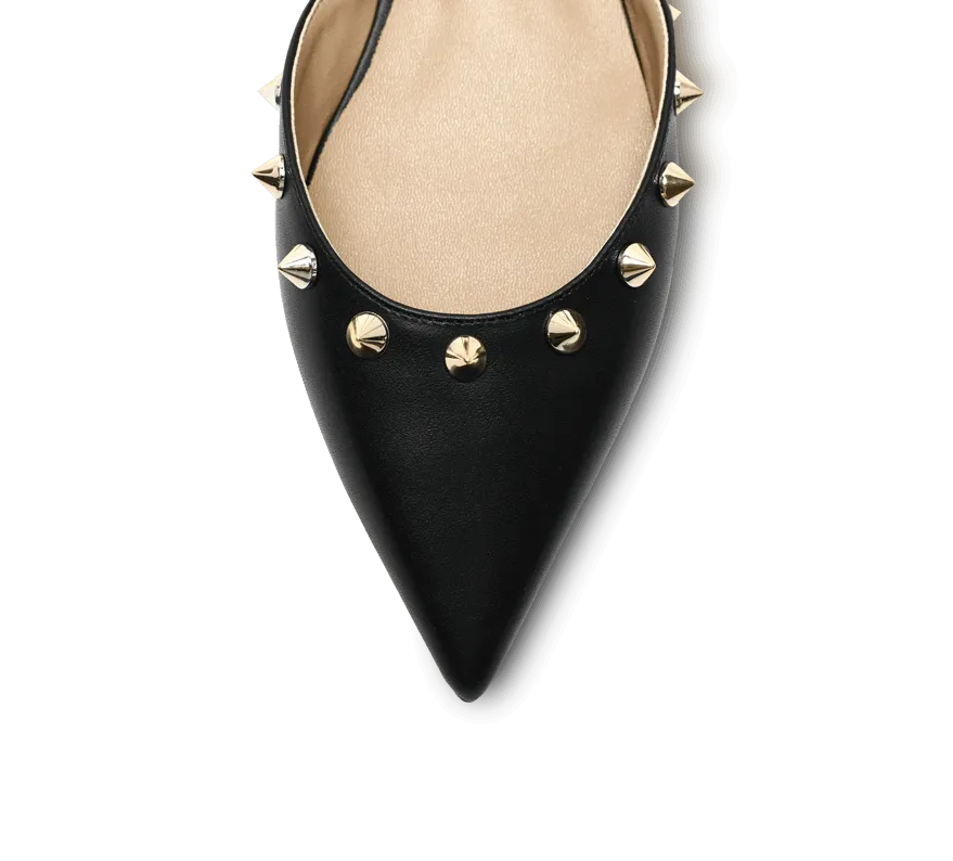 Spiky D'orsay Flats