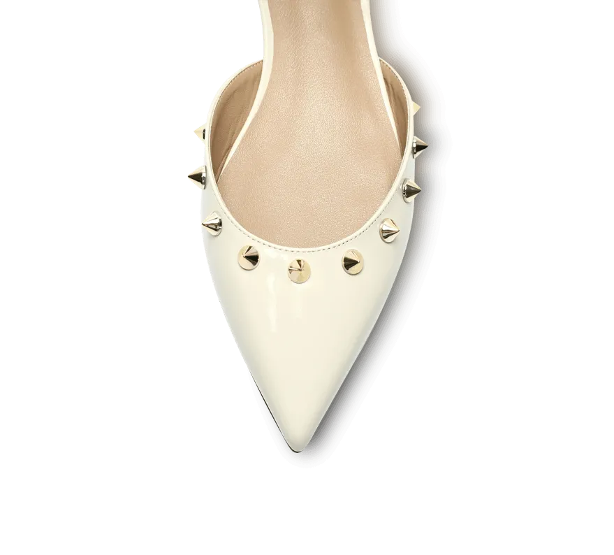 Spiky D'orsay Flats