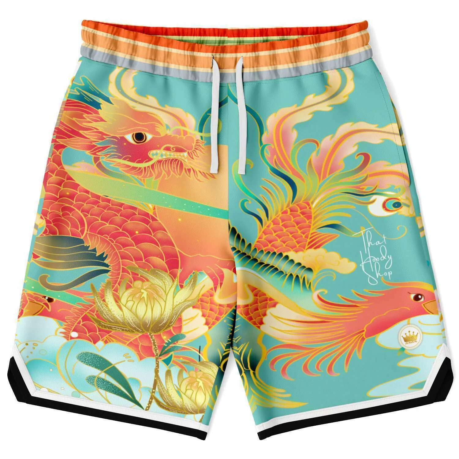 The Koi Dragon Basketball Shorts