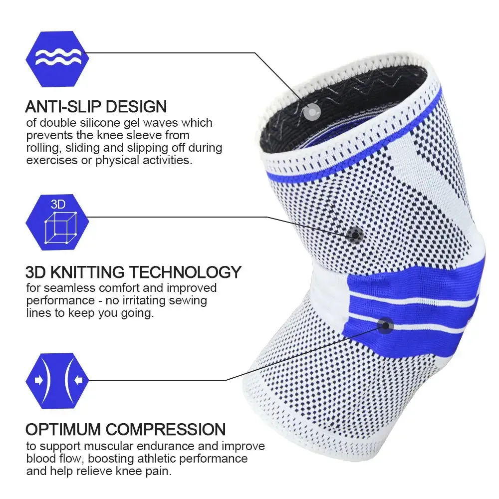 Ultimate Knee Compression Sleeve - Precision 3D Support!