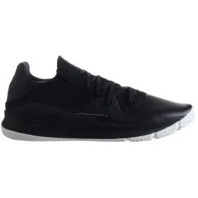 Under Armour Curry 4 Low Mens Black Trainers