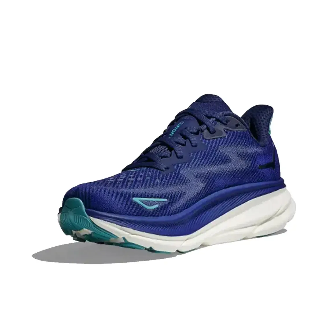 Womens Hoka Clifton 9 - Bellwether Blue / Evening Sky