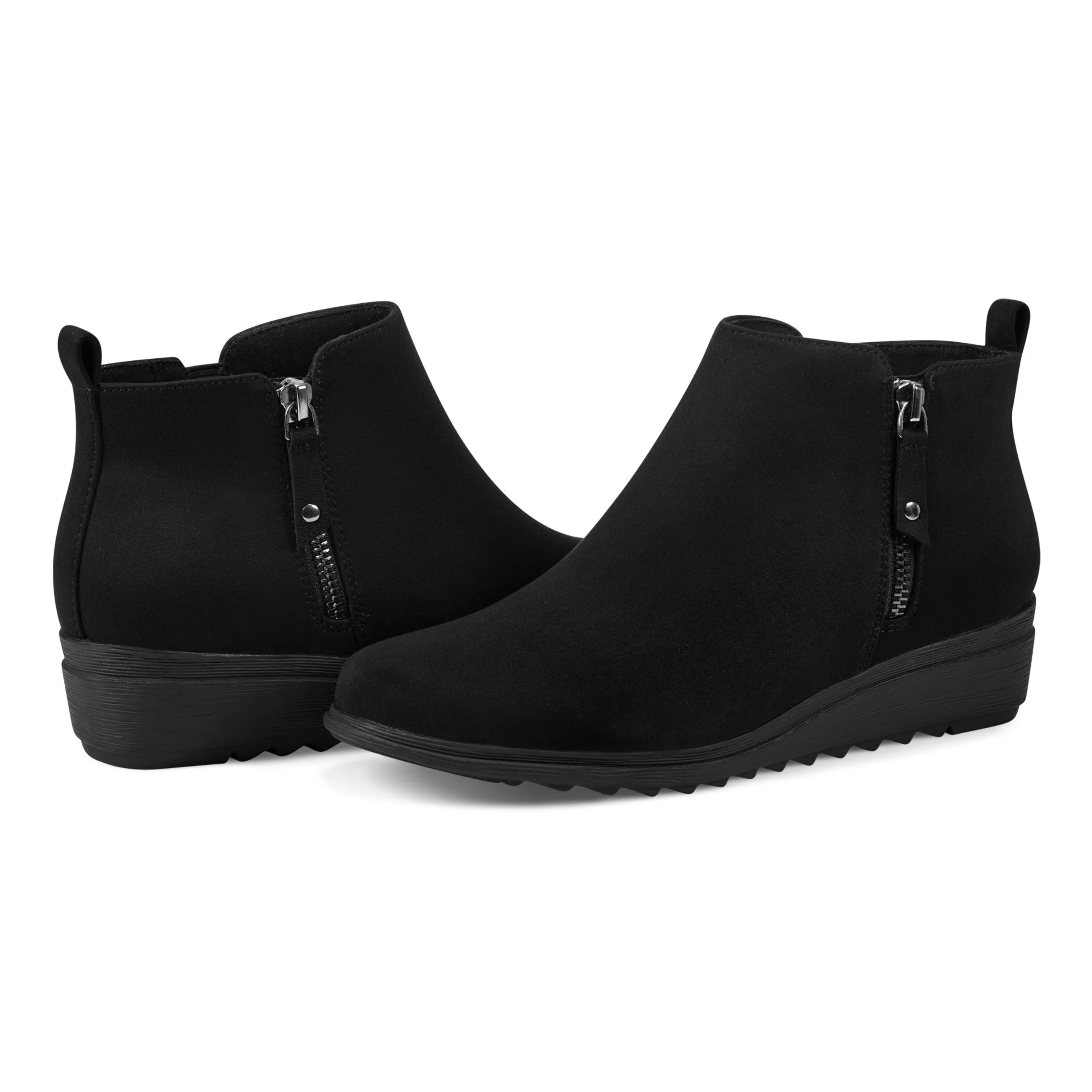 Yena Casual Wedge Booties