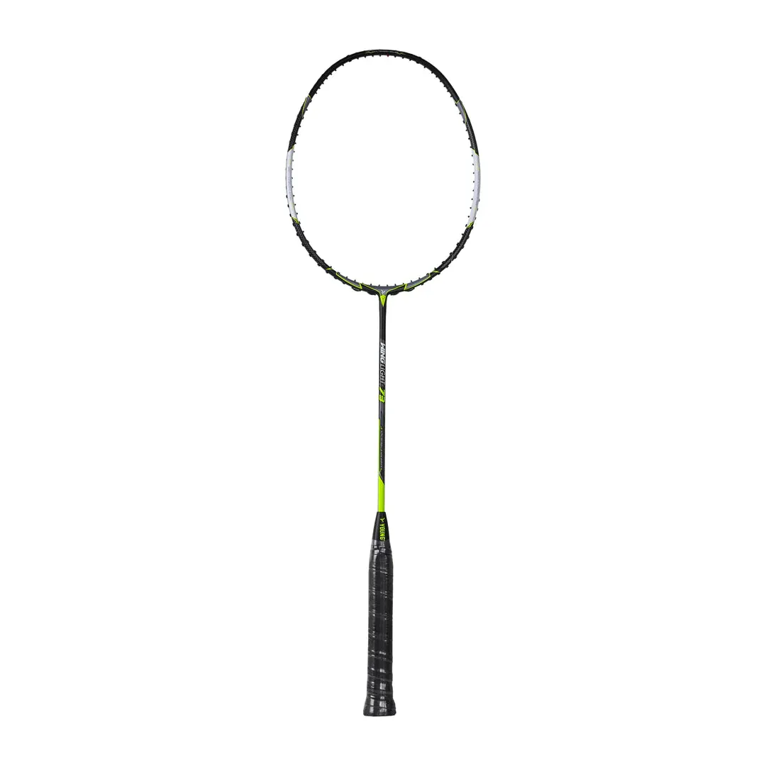 Young Wing Light 73 Badminton Racket (Strung) | Black/Green