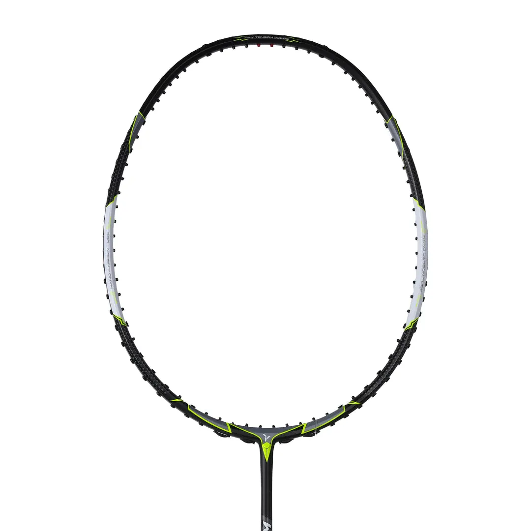 Young Wing Light 73 Badminton Racket (Strung) | Black/Green